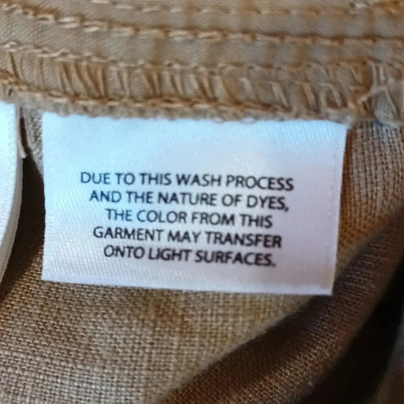 NEW J. Crew Seaside drawstring linen blend pockets dessert sand MT - Picture 12 of 13